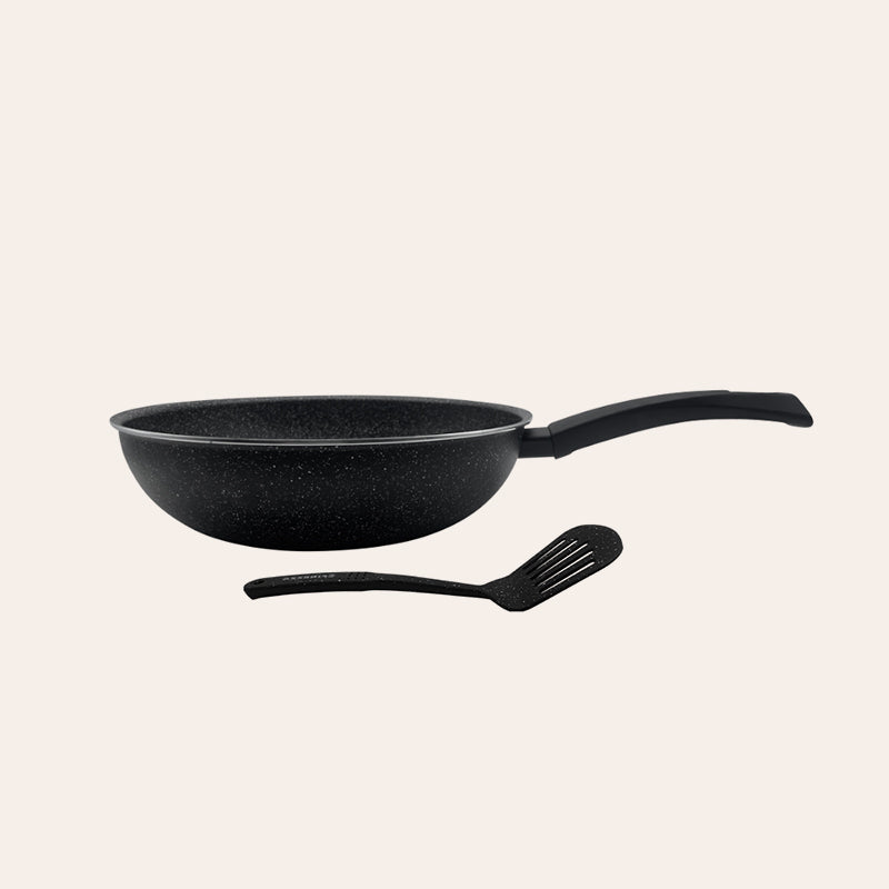 Sartén Wok Ultragranito de 2 pzs. (FZ-W154M)