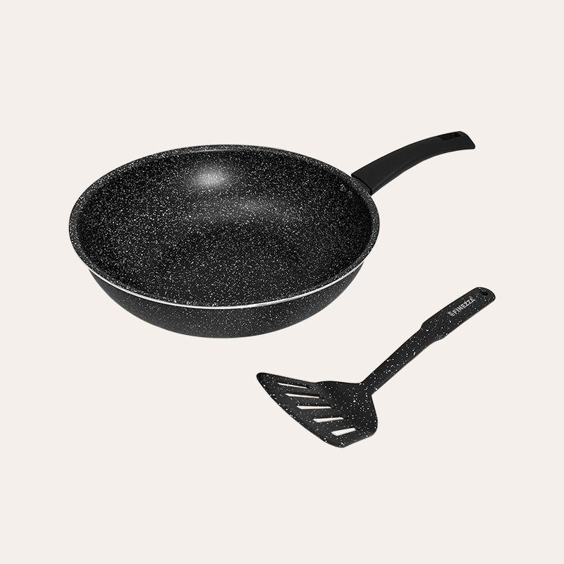 Sarten Wok Ultragranito de 2 pzs. (FZ-W156M)