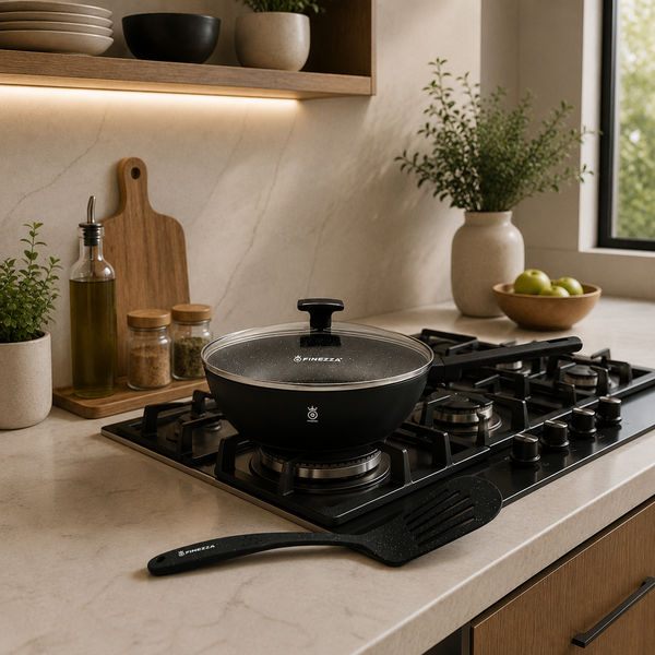 Wok Ultragranito de 3 Pzas - 28 cm (FZ-M128GT) - Secondary