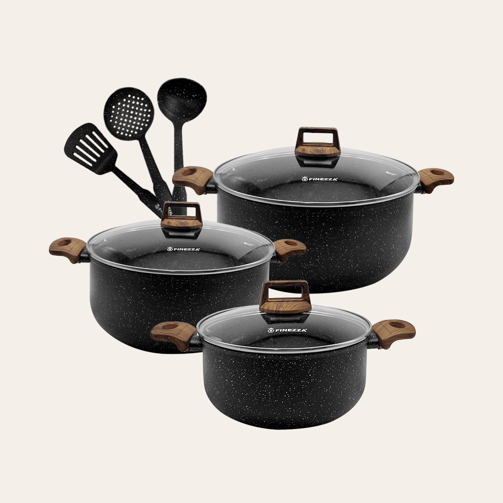 Juego de ollas Ultragranito  (FZ-BT721C)