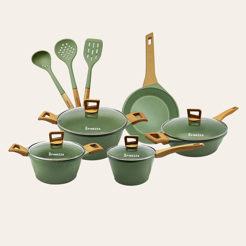 Juego de ollas ultragranito de 12 pzs. (FZ-X1733CV)