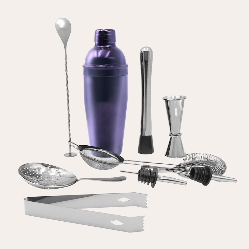 Kit Bartender Profesional de acero 10 piezas (MK-Y20451)