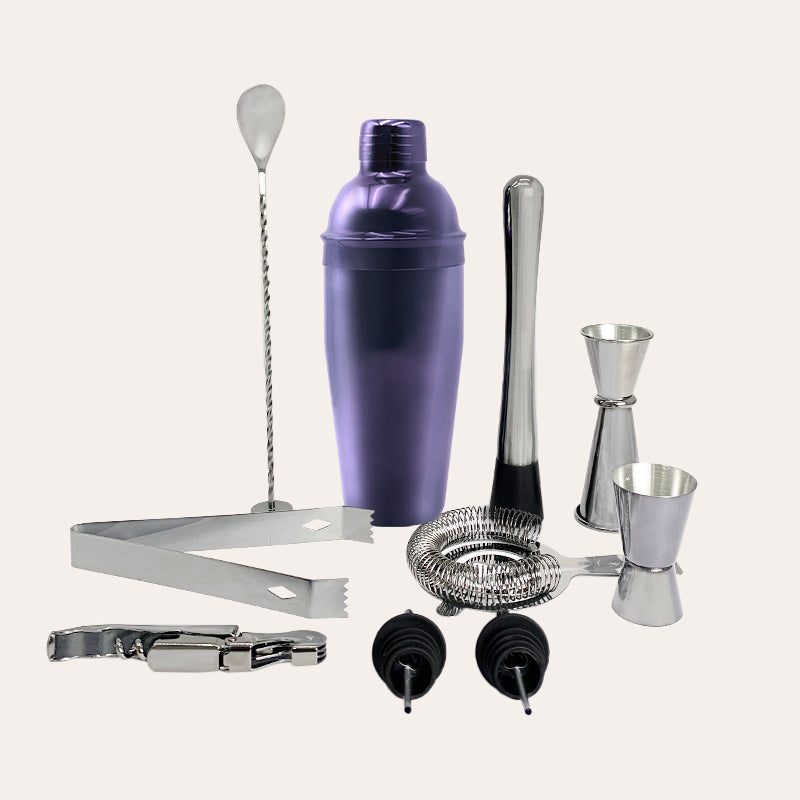 Kit Bartender Profesional de acero 10 piezas (MK-Y20453)